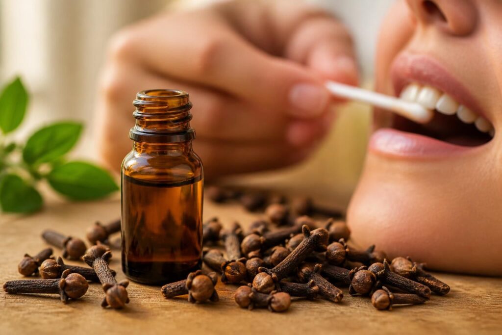 découvrez les bienfaits de l'huile essentielle de clou de girofle pour soulager les douleurs dentaires de manière naturelle et efficace.