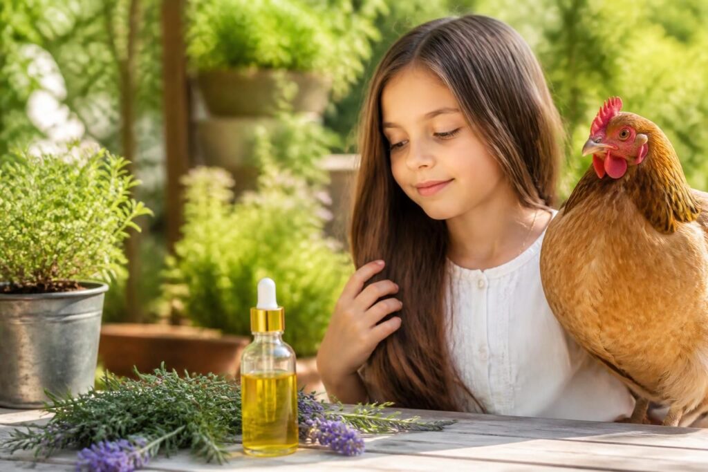 découvrez notre huile essentielle naturelle efficace contre les poux et lentes, idéale pour les enfants et les poules, pour une protection saine et respectueuse.