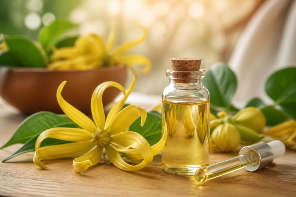 découvrez les bienfaits de l'huile essentielle d'ylang ylang et les précautions essentielles à respecter pour une utilisation sûre et efficace.