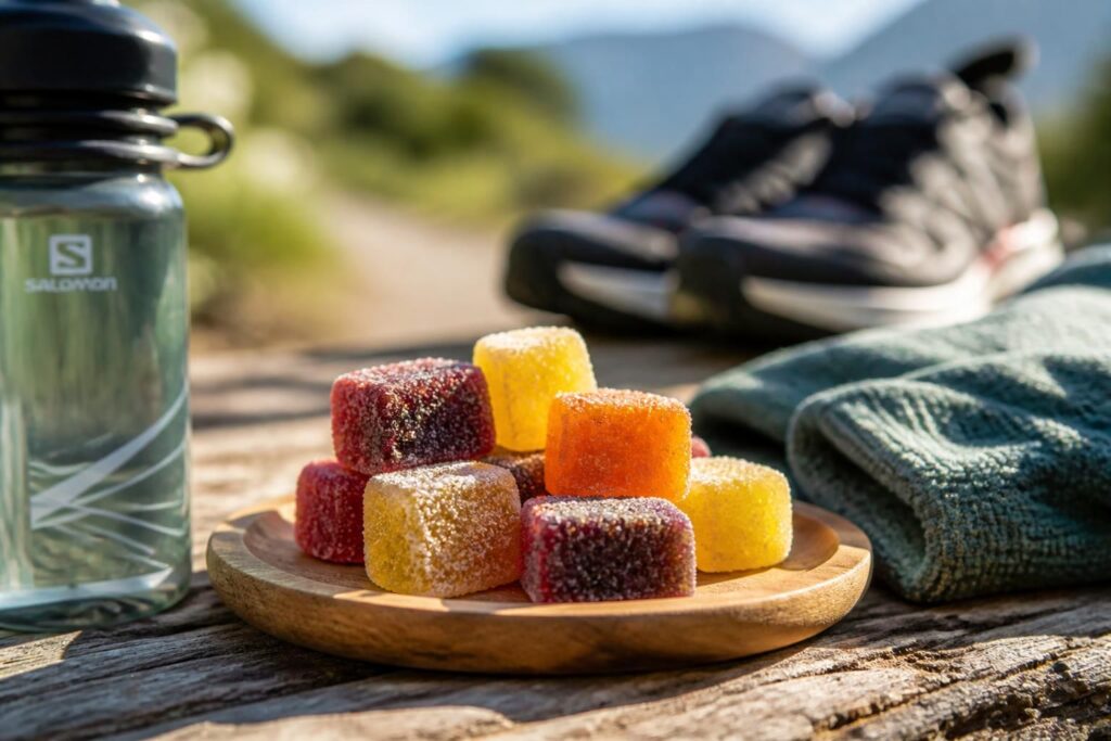 découvrez notre pâte de fruit pour sportif, un encas naturel riche en énergie pour booster vos performances et votre endurance lors de l'effort.