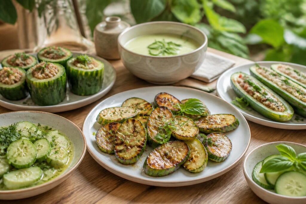 découvrez des recettes originales de concombre cuit pour varier les plaisirs avec ce légume frais et croquant. idéal pour des repas légers et savoureux.