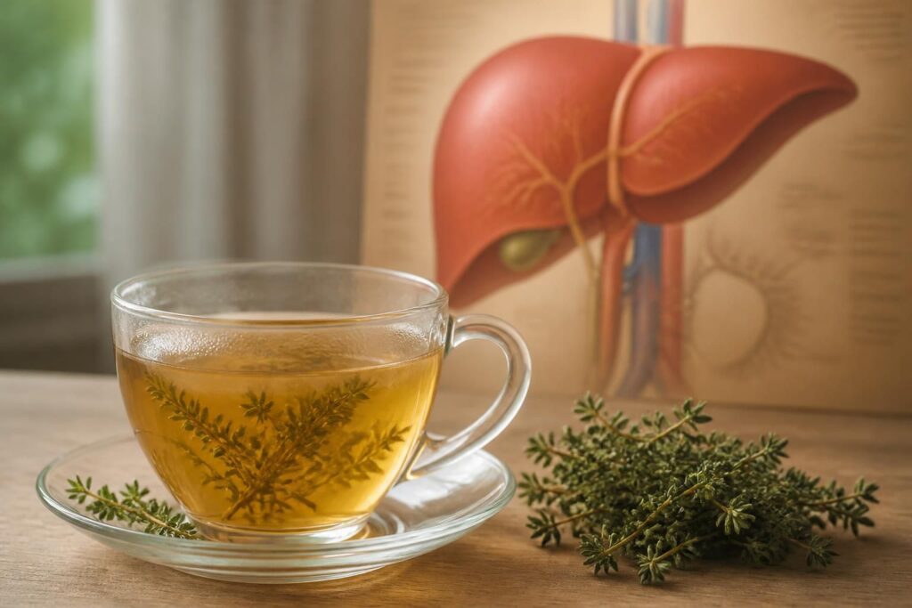 découvrez pourquoi la tisane de thym peut représenter un danger pour le foie et apprenez à rester vigilant lors de sa consommation pour protéger votre santé.