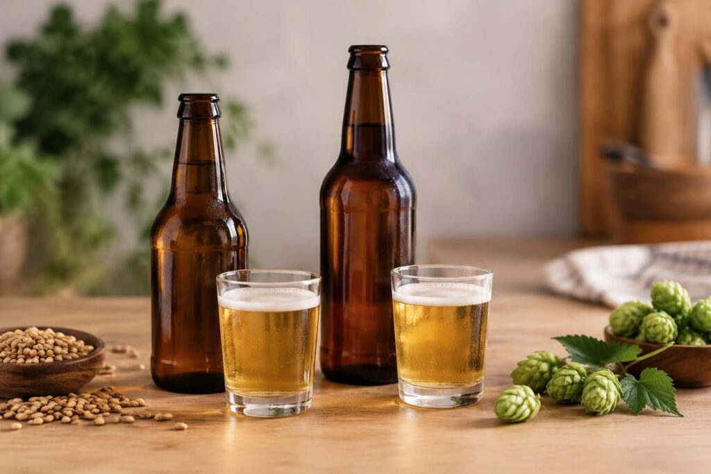 découvrez combien de calories contient une bière en bouteille de 25 ou 33 cl, selon son type et son degré d’alcool.