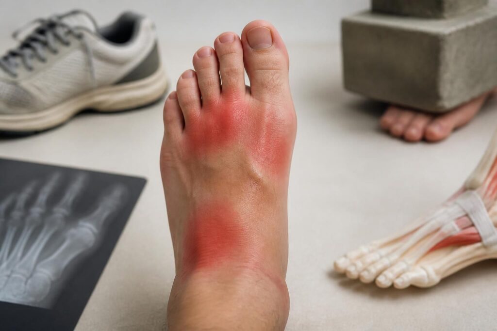 découvrez les causes fréquentes de la douleur au dessus du pied et apprenez quand il est important de consulter un professionnel de santé pour un diagnostic et un traitement adaptés.