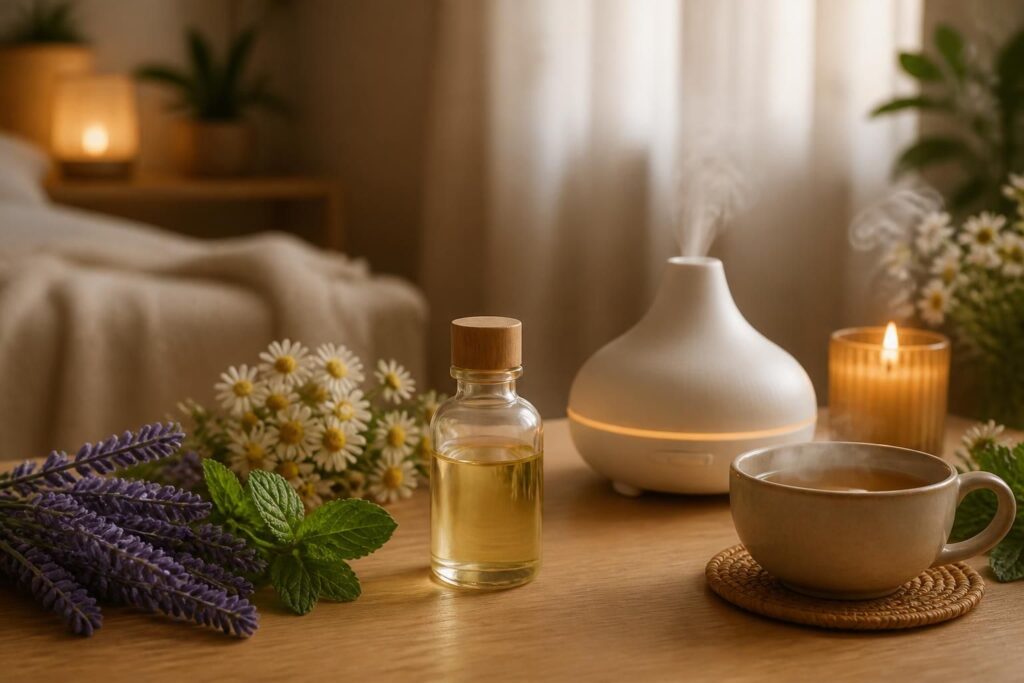 découvrez notre huile essentielle naturelle idéale pour se détendre, favoriser un sommeil réparateur et réduire le stress au quotidien.