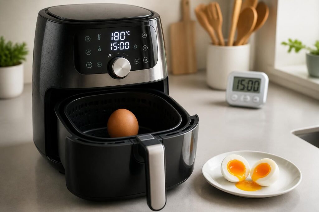 découvrez comment cuire parfaitement vos œufs à l'air fryer avec nos conseils de temps de cuisson et recettes faciles à réaliser pour un repas rapide et savoureux.